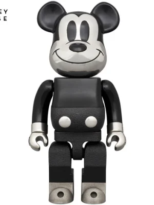 BE@RBRICK ROYAL SELANGOR MICKEY MOUSE B&W Ver. 400%