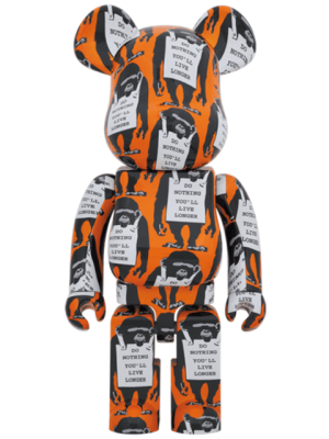 BE@RBRICK MONKEY SIGN 1000％
