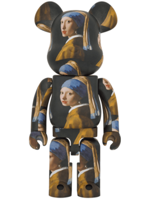 BE@RBRICK JOHANNES VERMEER「GIRL WITH A PEARL EARRING」1000％