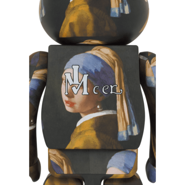 BE@RBRICK JOHANNES VERMEER「GIRL WITH A PEARL EARRING」1000％
