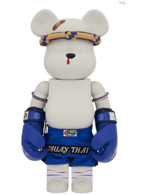 BE@RBRICK Muay Thai Blue 1000％