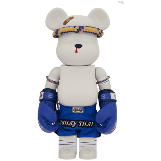 BE@RBRICK Muay Thai Blue 1000％