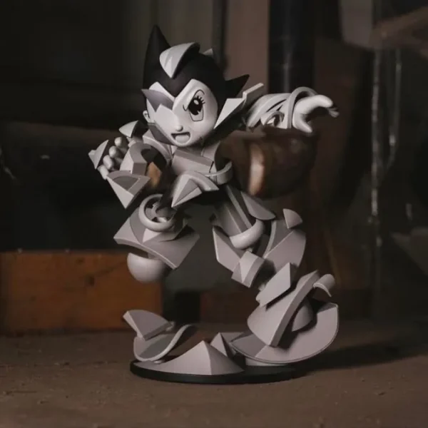 原子小金剛 ASTRO BOY LOUIS DE GUZMAN ATOM 限量 公仔 銅雕 黑白