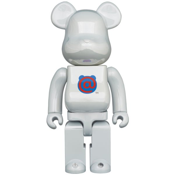 BE@RBRICK 1ST MODEL WHITE CHROME 1000％