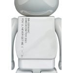 BE@RBRICK 1ST MODEL WHITE CHROME 1000％