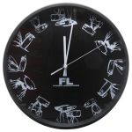 FUTURA LABORATORIES 時鐘 塗鴉大師 黑色 WALL CLOCK MINDSTYLE