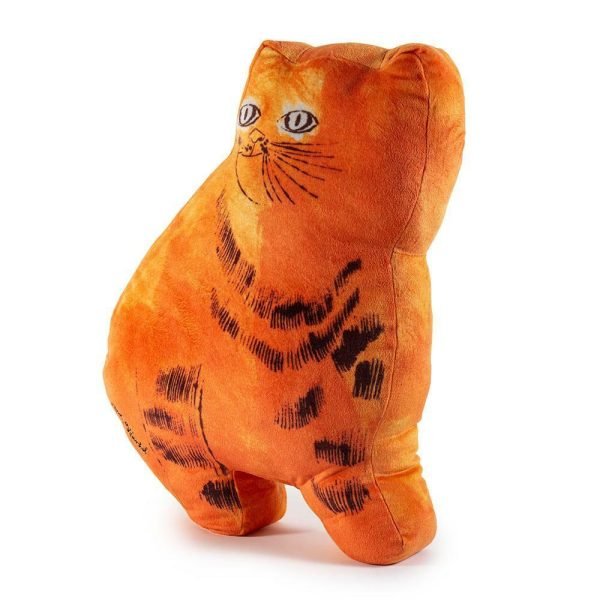 KIDROBOT ANDY WARHOL 橘貓 抱枕 ORANGE SAM THE CAT 娃娃 安迪渥荷