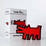MEDICOM TOY 凱斯哈林 KEITH HARING BARKING DOG 狗 雕像 公仔