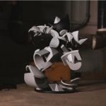 原子小金剛 ASTRO BOY LOUIS DE GUZMAN ATOM 限量 公仔 銅雕 黑白