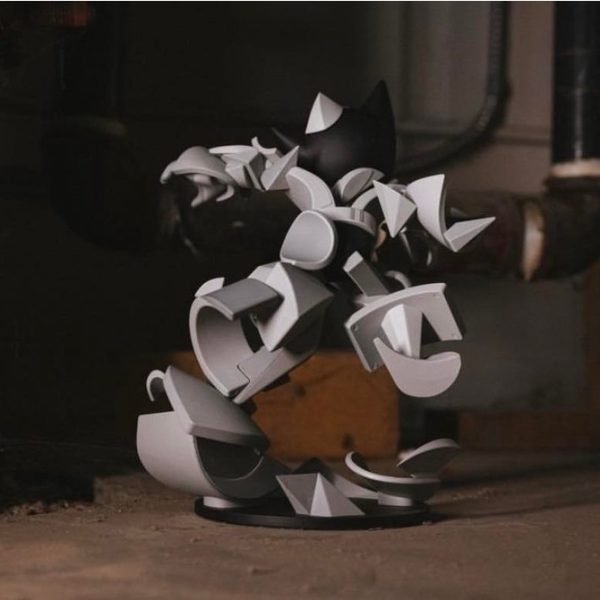 原子小金剛 ASTRO BOY LOUIS DE GUZMAN ATOM 限量 公仔 銅雕 黑白