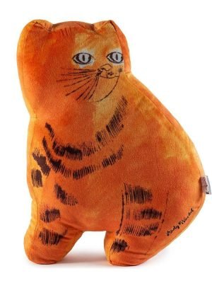 KIDROBOT ANDY WARHOL 橘貓 抱枕 ORANGE SAM THE CAT 娃娃 安迪渥荷