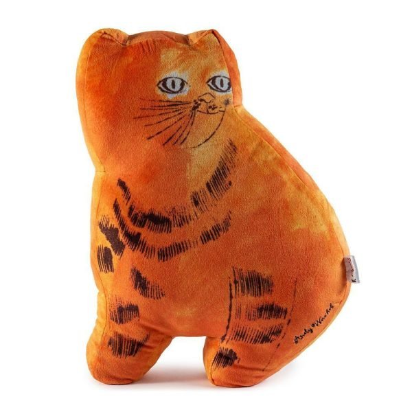 KIDROBOT ANDY WARHOL 橘貓 抱枕 ORANGE SAM THE CAT 娃娃 安迪渥荷