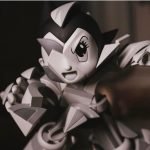 原子小金剛 ASTRO BOY LOUIS DE GUZMAN ATOM 限量 公仔 銅雕 黑白