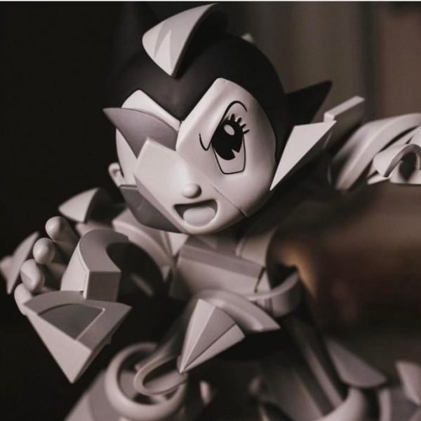 原子小金剛 ASTRO BOY LOUIS DE GUZMAN ATOM 限量 公仔 銅雕 黑白