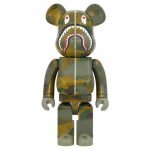 Be@rBrick BAPE(R) × ALPHA CAMO SHARK 2023 1000％