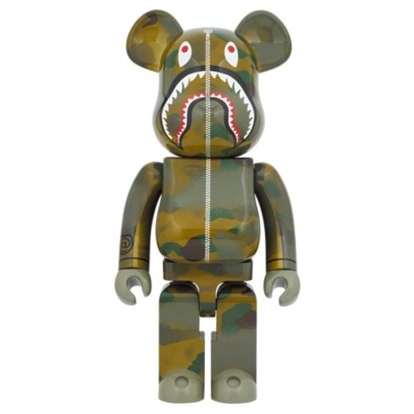 Be@rBrick BAPE(R) × ALPHA CAMO SHARK 2023 1000％
