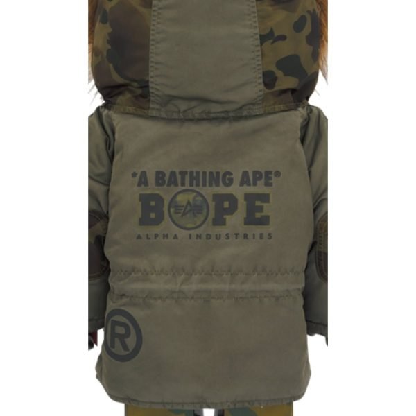 Be@rBrick BAPE(R) × ALPHA CAMO SHARK 2023 1000％