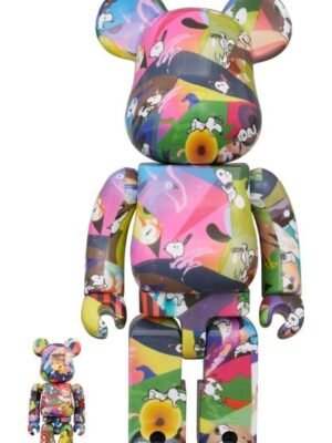 Medicom Toy Be@Rbrick - TOMOKAZU MATSUYAMA × PEANUTS 100％ & 400％