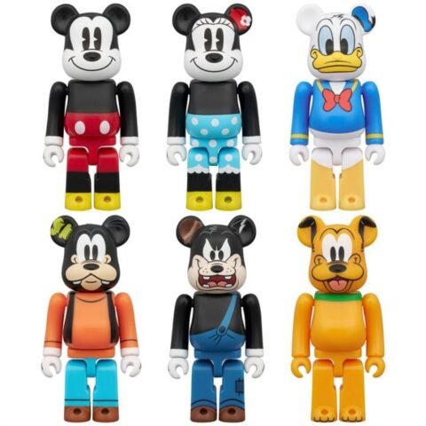 Medicom Toy Chase Be@Rbrick - 米奇與好友系列